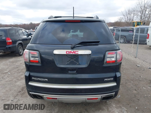 2014 GMC Acadia Denali with VIN 1GKKVTKD8EJ205759, listed as a IAAI auction lot 41952652 with 153,538 mi miles and . Bid and sale history available at carsss.com. Image 16.