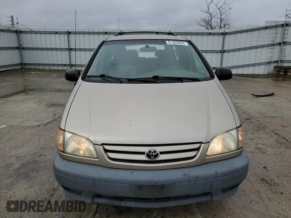 2003 Toyota Sienna CE with VIN 4T3ZF19C33U537521, listed as a Copart auction lot 81326624 with 241,591 mi miles and Salvage Title. Bid and sale history available at carsss.com. Image 5.