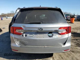 2018 Honda Odyssey EX-L with VIN 5FNRL6H71JB111811, listed as a Copart auction lot 49463315 with 84,116 mi miles and Salvage Title. Bid and sale history available at carsss.com. Image 6.