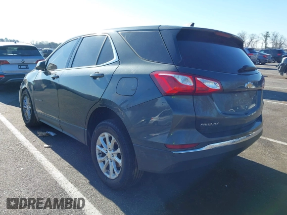 2020 Chevrolet Equinox LT with VIN 3GNAXKEV6LS677638, listed as a IAAI auction lot 41746460 with 81,280 mi miles. Bid and sale history available at carsss.com. Image 3.