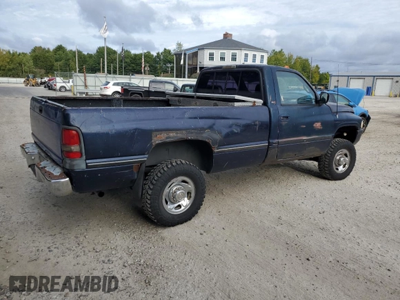 1995 Dodge 2500 with VIN 1B7KF26Z0SS188065, listed as a Copart auction lot 72390084 with 163,380 mi miles and Clean Title. Bid and sale history available at DreamBid. Image 3.