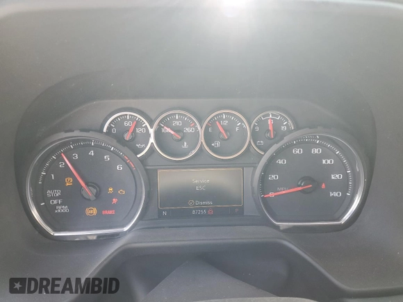 2021 Chevrolet Tahoe LS with VIN 1GNSCMKD3MR227893, listed as a Copart auction lot 65713735 with 87,255 mi miles and Salvage title. Bid and sale history available at DreamBid. Image 9.