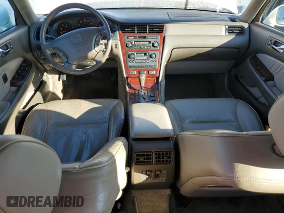 2002 Acura RL with VIN JH4KA96592C015836, listed as a Copart auction lot 80301844 with 150,054 mi miles and Salvage Title. Bid and sale history available at carsss.com. Image 8.