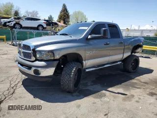 2005 Dodge 3500 SLT z VIN 3D7LS38C25G846937, wystawiony jako Copart lot #56411475 z przebiegiem 60 823 mil mil oraz Szkoda całkowita • Salvage title. Historia ofert i sprzedaży dostępna na DreamBid. Obrazek 1.