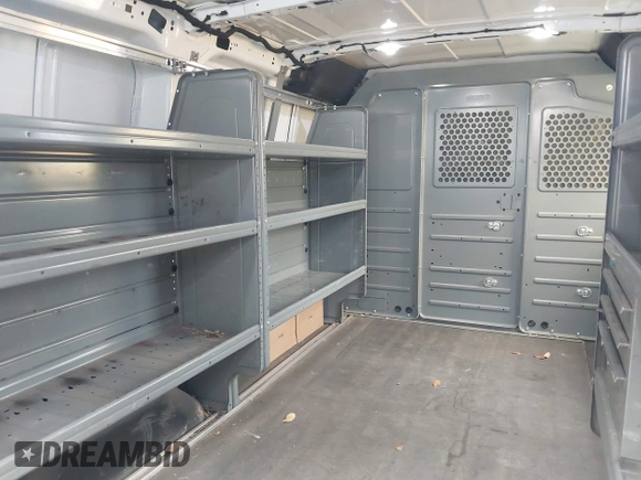 2018 Ford Transit with VIN 1FTYE1ZM2JKB30853, listed as a IAAI auction lot 42025674 with 188,545 mi miles and . Bid and sale history available at DreamBid. Image 8.