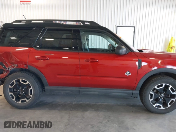 2022 Ford Bronco Sport Outer Banks with VIN 3FMCR9C68NRD74432, listed as a IAAI auction lot 42507901 with 45,557 mi miles and . Bid and sale history available at DreamBid. Image 13.