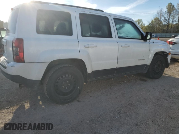 2016 Jeep Patriot Sport with VIN 1C4NJPBAXGD670370, listed as a Copart auction lot 49504035 with 142,382 mi miles and Salvage Title. Bid and sale history available at carsss.com. Image 3.