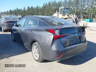 2022 Toyota Prius L Eco with VIN JTDKAMFU0N3173997, listed as a IAAI auction lot 42182489 with 41,220 mi miles and . Bid and sale history available at DreamBid. Image 3.