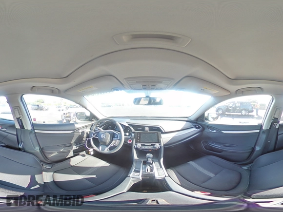 2016 Honda Civic EX with VIN 19XFC2F76GE247963, listed as a Copart auction lot 55530135 with 87,285 mi miles and Salvage Title. Bid and sale history available at DreamBid. Image 14.
