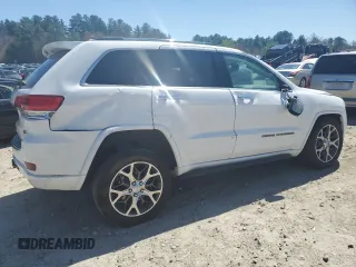 2021 Jeep Grand Cherokee High Altitude with VIN 1C4RJFCG7MC562577, listed as a Copart auction lot 54121145 with 37,617 mi miles and Salvage title. Bid and sale history available at DreamBid. Image 3.