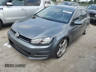 2017 Volkswagen Golf SportWagen S with VIN 3VWC17AU5HM510788, listed as a Copart auction lot 65000913 with 99,763 mi miles and Salvage Title. Bid and sale history available at carsss.com. Image 1.
