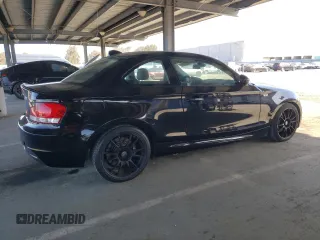 2010 BMW 1 Series 135i with VIN WBAUC7C56AVK81196, listed as a Copart auction lot 52442875 with 108,987 mi miles and Clean Title. Bid and sale history available at carsss.com. Image 3.