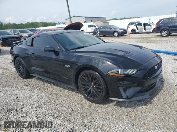 2019 Ford Mustang GT z VIN 1FA6P8CF5K5174615, wystawiony jako Copart lot #54683285 z przebiegiem 53 964 mil mil oraz Szkoda całkowita • Salvage title. Historia ofert i sprzedaży dostępna na DreamBid. Obrazek 4.