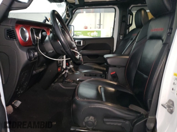 2020 Jeep Gladiator Rubicon with VIN 1C6JJTBG8LL121687, listed as a Copart auction lot 66404935 with 52,884 mi miles and Clean title. Bid and sale history available at DreamBid. Image 7.