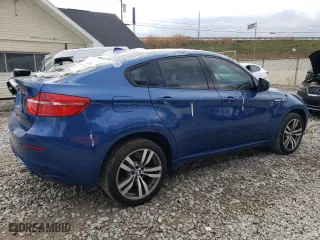 2012 BMW X6 M with VIN 5YMGZ0C52CLK14493, listed as a Copart auction lot 79947914 with 89,152 mi miles and Salvage Title. Bid and sale history available at carsss.com. Image 3.