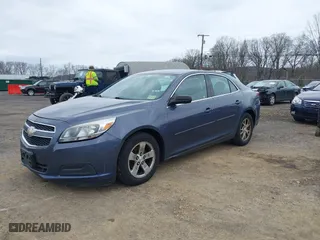2013 Chevrolet Malibu LS with VIN 1G11B5SA2DF156330, listed as a IAAI auction lot 42039271 with 193,798 mi miles. Bid and sale history available at carsss.com. Image 2.
