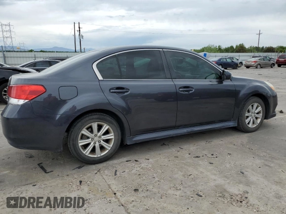 2011 Subaru Legacy Premium z VIN 4S3BMBC66B3254953, wystawiony jako Copart lot #59198055 z przebiegiem 126 645 mil mil oraz Szkoda całkowita • Salvage title. Historia ofert i sprzedaży dostępna na DreamBid. Obrazek 3.