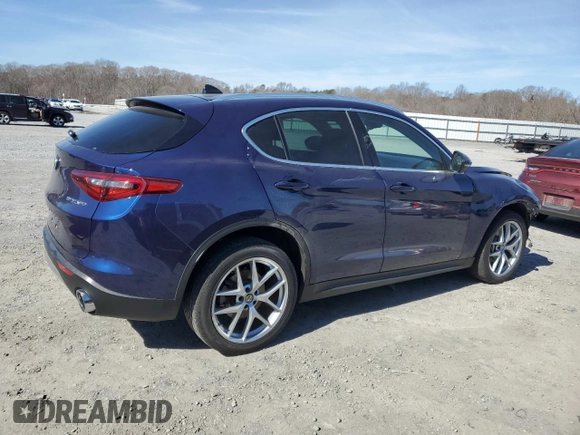 2019 Alfa Romeo Stelvio Ti z VIN ZASPAKBNXK7C69818, wystawiony jako Copart lot #45372505 z przebiegiem 51 015 mil mil oraz Szkody całkowita. Historia ofert i sprzedaży dostępna na DreamBid. Obrazek 3.