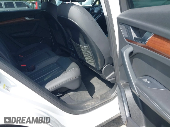 2022 Audi Q5 S line Premium Plus with VIN WA1EAAFY9N2112369, listed as a IAAI auction lot 42604571 with 58,303 mi miles and . Bid and sale history available at DreamBid. Image 8.