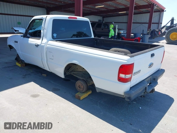 2009 Ford Ranger XL with VIN 1FTYR10D19PA26421, listed as a IAAI auction lot 42140982 with 121,689 mi miles. Bid and sale history available at carsss.com. Image 3.