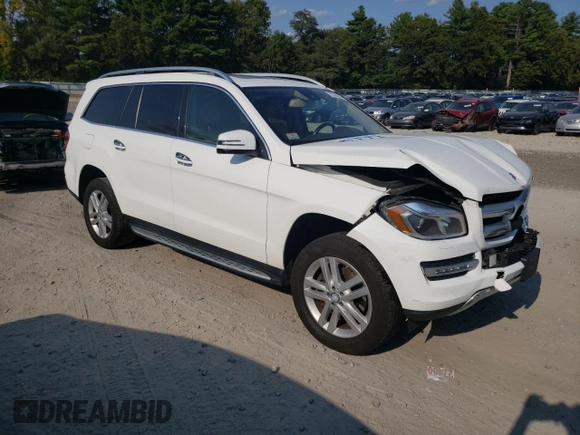 2016 Mercedes-Benz GL with VIN 4JGDF6EE9GA623379, listed as a Copart auction lot 71314214 with 142,745 mi miles and Salvage Title. Bid and sale history available at carsss.com. Image 4.