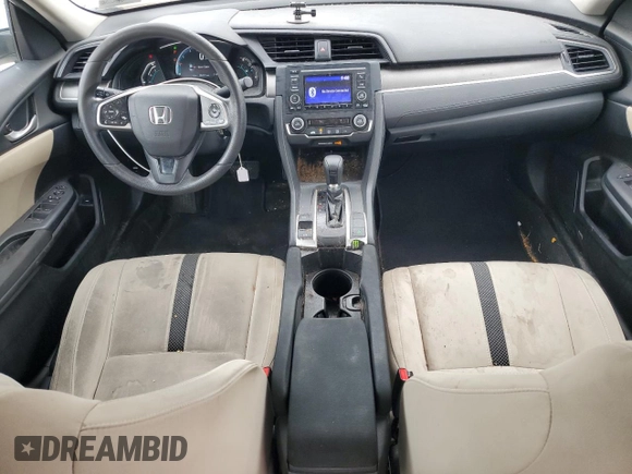 2019 Honda Civic LX with VIN 2HGFC2F67KH545606, listed as a Copart auction lot 79925204 with 96,017 mi miles and Salvage Title. Bid and sale history available at DreamBid. Image 8.