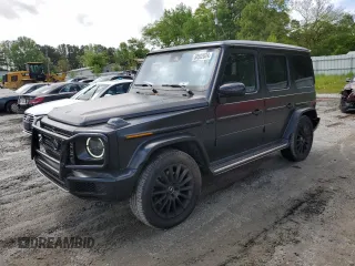 2021 Mercedes-Benz G 550 with VIN W1NYC6BJ8MX415172, listed as a Copart auction lot 50582624 with 14,458 mi miles and Salvage Title. Bid and sale history available at DreamBid. Image 1.