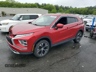 2022 Mitsubishi Eclipse Cross SE z VIN JA4ATWAA7NZ056505, wystawiony jako Copart lot #55975025 z przebiegiem 26 808 mil mil oraz Szkoda całkowita • Salvage title. Historia ofert i sprzedaży dostępna na DreamBid. Obrazek 1.