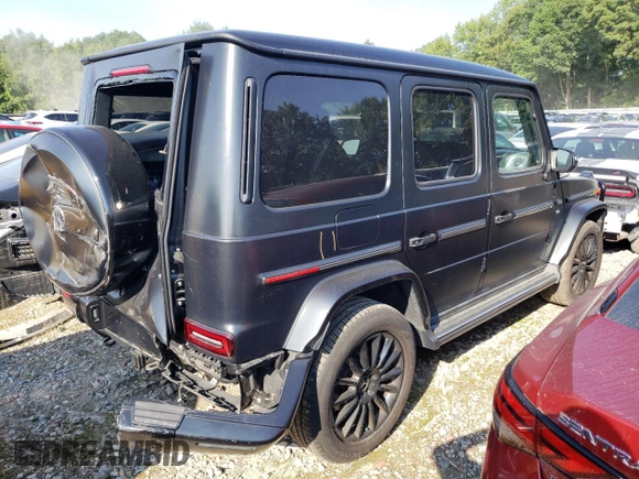 2020 Mercedes-Benz G 550 with VIN W1NYC6BJ5LX353468, listed as a Copart auction lot 63175104 with 68,520 mi miles and Salvage Title. Bid and sale history available at DreamBid. Image 3.