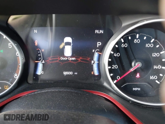 2019 Jeep Compass Trailhawk with VIN 3C4NJDDB9KT622415, listed as a IAAI auction lot 41779314 with 98,930 mi miles and . Bid and sale history available at carsss.com. Image 7.
