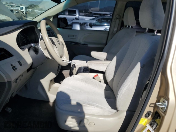 2012 Toyota Sienna LE AAS with VIN 5TDKK3DC1CS200380, listed as a Copart auction lot 46888765 with 78,073 mi miles and Salvage Title. Bid and sale history available at carsss.com. Image 7.