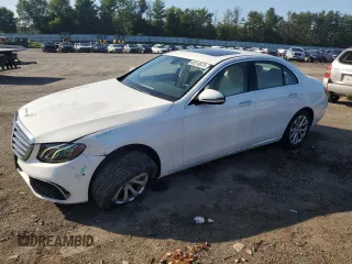 2017 Mercedes-Benz E 300 Luxury with VIN WDDZF4KB3HA127588, listed as a Copart auction lot 60510675 with 100,098 mi miles and Salvage title. Bid and sale history available at DreamBid. Image 1.