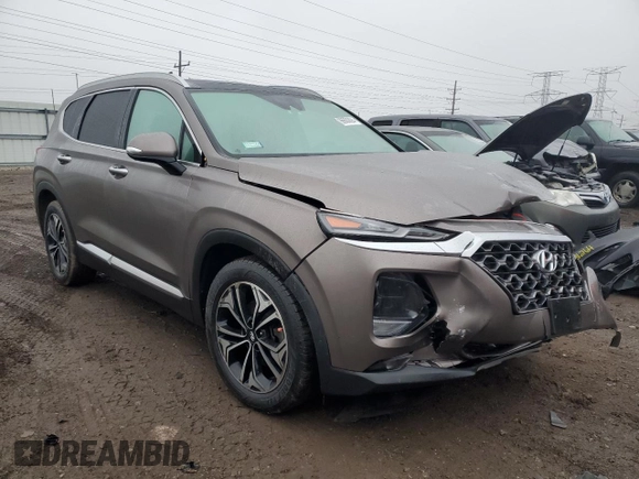 2019 Hyundai Santa Fe Ultimate with VIN 5NMS5CAA3KH052146, listed as a Copart auction lot 86600694 with 67,801 mi miles and Salvage Title. Bid and sale history available at carsss.com. Image 4.