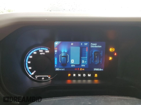 2022 Ford Bronco с VIN 1FMEE5DP5NLB51641, выставлен на аукционе Copart как лот 56281205 с пробегом 37 683 миль миль и Списание • Salvage title. История ставок и продаж доступна на DreamBid. Изображение 9.
