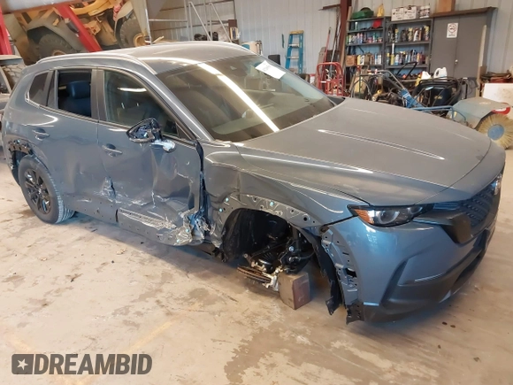 2024 Mazda CX-50 S Select with VIN 7MMVABAM8RN198360, listed as a IAAI auction lot 41206508 with 2,658 mi miles and . Bid and sale history available at DreamBid. Image 1.