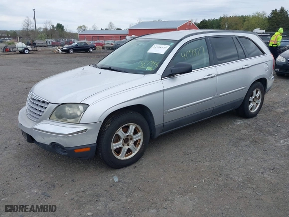 2005 Chrysler Pacifica Touring with VIN 2C4GM68405R387398, listed as a IAAI auction lot 41998927 with 163,247 mi miles. Bid and sale history available at carsss.com. Image 2.