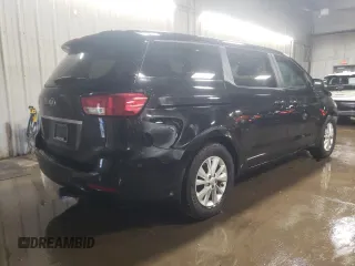 2015 Kia Sedona L with VIN KNDMA5C17F6025760, listed as a Copart auction lot 46440545 with 75,923 mi miles and Salvage Title. Bid and sale history available at DreamBid. Image 3.