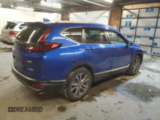 2020 Honda CR-V Touring with VIN 7FARW2H9XLE007939, listed as a Copart auction lot 39896733 with 22,465 mi miles. Bid and sale history available at carsss.com. Image 3.