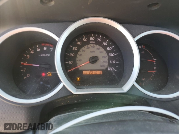 2006 Toyota Tacoma with VIN 5TENX22N96Z173045, listed as a Copart auction lot 46844415 with 291,018 mi miles and Salvage Title. Bid and sale history available at carsss.com. Image 9.