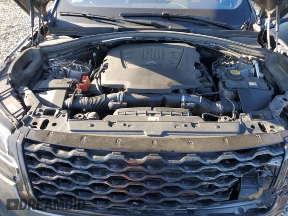 2019 Land Rover Range Rover Velar R-Dynamic SE with VIN SALYL2FV0KA219460, listed as a Copart auction lot 48358855 with 92,415 mi miles and Salvage Title. Bid and sale history available at carsss.com. Image 12.