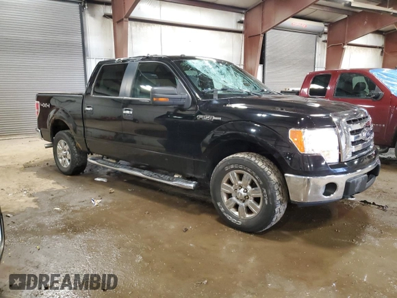 2009 Ford F-150 XL with VIN 1FTRW14809FA89140, listed as a Copart auction lot 52583235 with 154,654 mi miles and Clean Title. Bid and sale history available at carsss.com. Image 4.