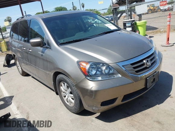 2008 Honda Odyssey EX-L with VIN 5FNRL387X8B032419, listed as a IAAI auction lot 42174820 with 160,804 mi miles and . Bid and sale history available at DreamBid. Image 1.