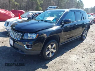 2017 Jeep Compass High Altitude with VIN 1C4NJDEB9HD108724, listed as a IAAI auction lot 41673207 with 87,884 mi miles and . Bid and sale history available at carsss.com. Image 2.