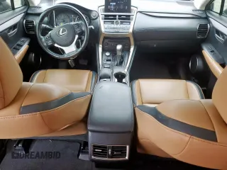 2017 Lexus NX with VIN JTJYARBZ9H2059934, listed as a Copart auction lot 52036095 with 121,676 mi miles and Salvage Title. Bid and sale history available at carsss.com. Image 8.