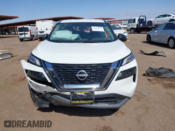 2023 Nissan Rogue S with VIN 5N1BT3AA4PC889365, listed as a IAAI auction lot 41944617 with Not Provided miles. Bid and sale history available at carsss.com. Image 11.