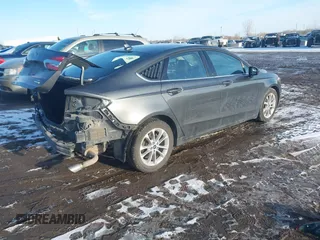 2020 Ford Fusion SE with VIN 3FA6P0HD7LR109496, listed as a IAAI auction lot 41546160 with 42,938 mi miles. Bid and sale history available at carsss.com. Image 4.