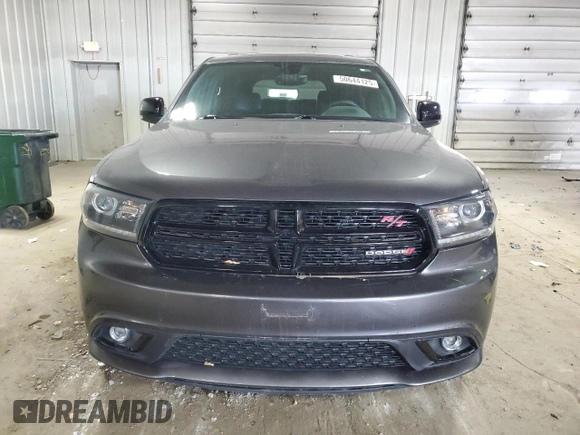 2017 Dodge Durango R/T with VIN 1C4SDJCT9HC657219, listed as a Copart auction lot 50644125 with 58,772 mi miles and Non Repairable. Bid and sale history available at DreamBid. Image 5.