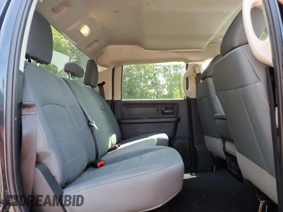 2018 Ram 1500 Express с VIN 3C6RR7KG8JG197858, выставлен на аукционе Copart как лот 58151875 с пробегом 76 286 миль миль и Списание • Salvage title. История ставок и продаж доступна на DreamBid. Изображение 10.