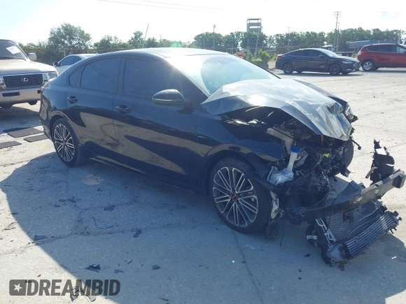 2023 Kia Forte GT with VIN 3KPF44AC0PE678151, listed as a IAAI auction lot 42016937 with 15,882 mi miles and . Bid and sale history available at carsss.com. Image 1.