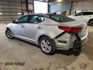 2013 Kia Optima EX with VIN 5XXGN4A72DG090968, listed as a Copart auction lot 44960454 with 140,938 mi miles and Salvage Title. Bid and sale history available at carsss.com. Image 2.